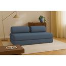 Canapé Droit Gemma - 3 Places - Tissu Lisse