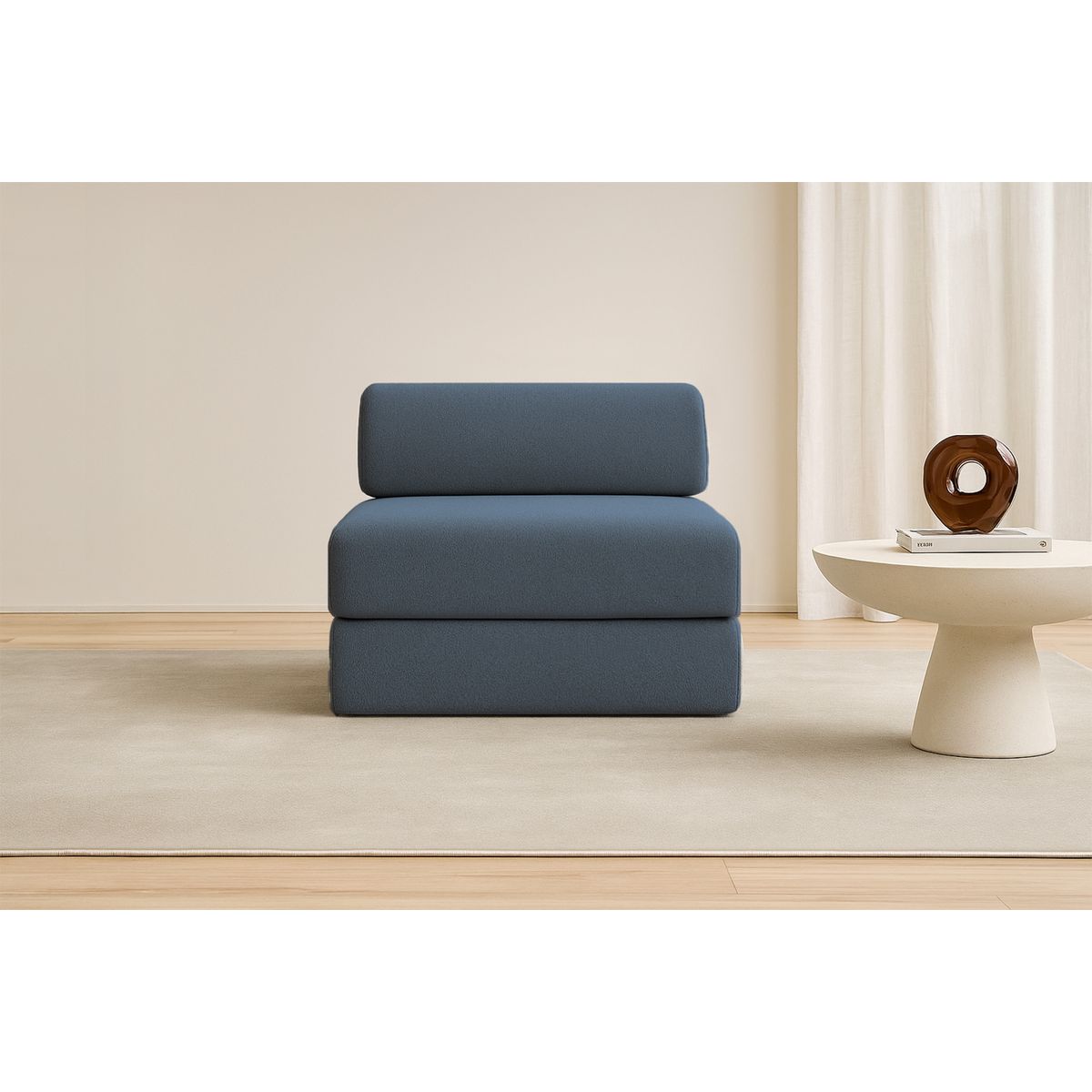 Fauteuil Gemma - Tissu Lisse