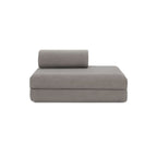 Canapé Droit Gemma - 2 Places - Tissu Lisse