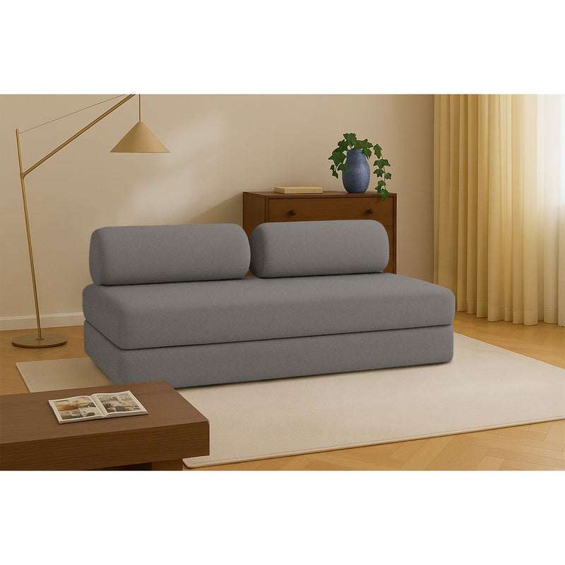 Canapé Droit Gemma - 3 Places - Tissu Lisse