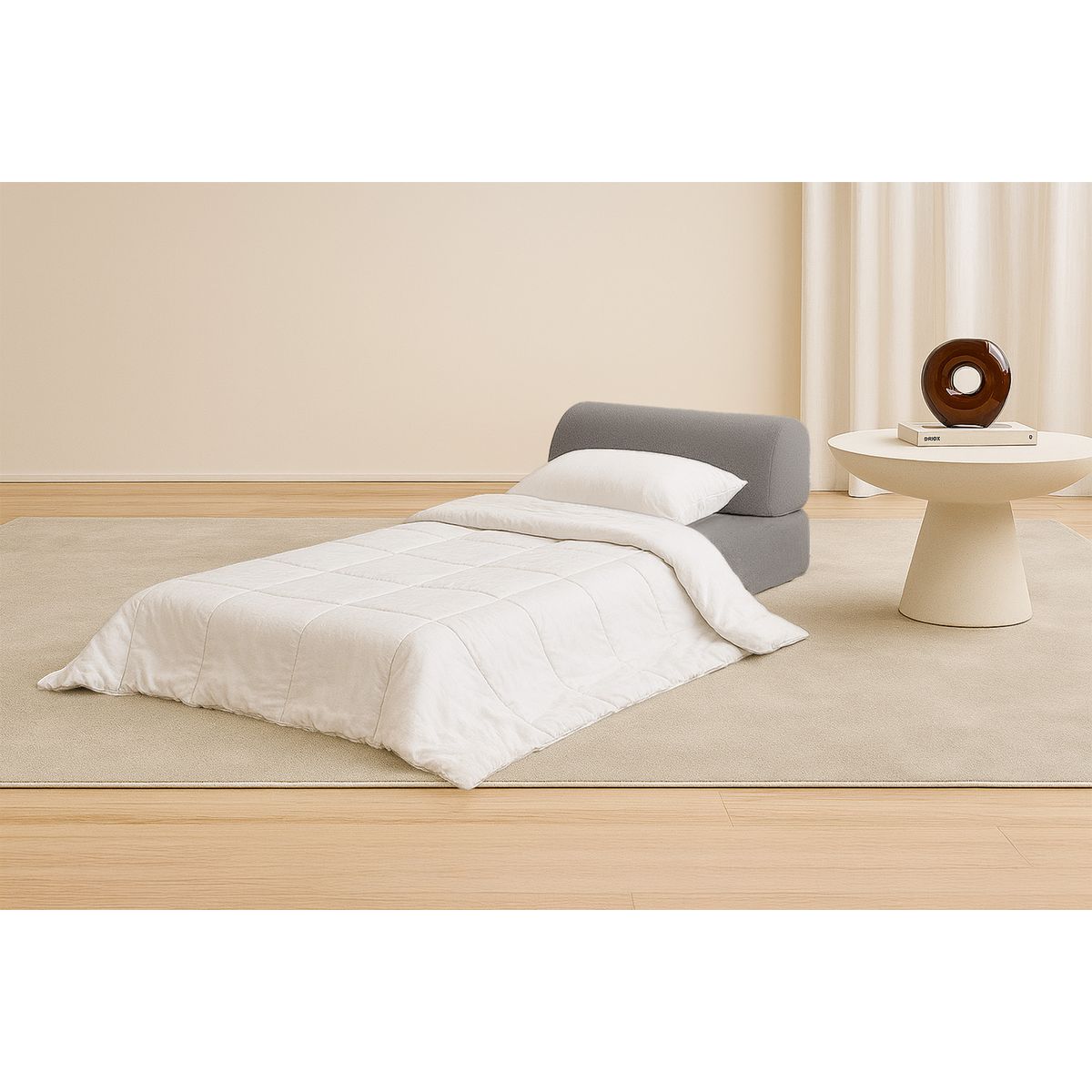 Fauteuil Gemma - Tissu Lisse