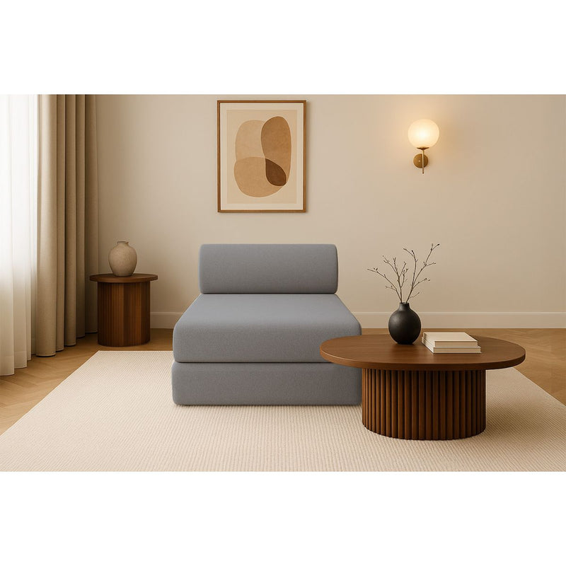 Méridienne Gemma - 3 Places - Tissu Lisse