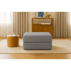 Gemma Pouf - Smooth Fabric