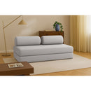 Canapé Droit Gemma - 3 Places - Tissu Lisse