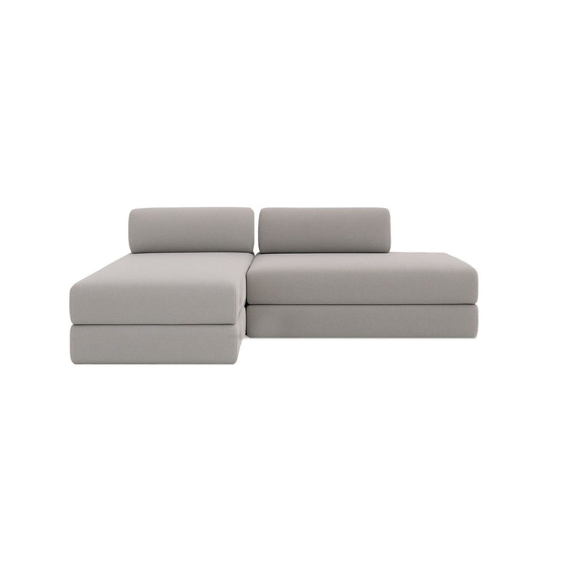 Canapé D'Angle Gemma - 5 Places - Tissu Lisse