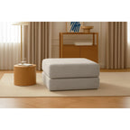 Gemma Pouf - Smooth Fabric