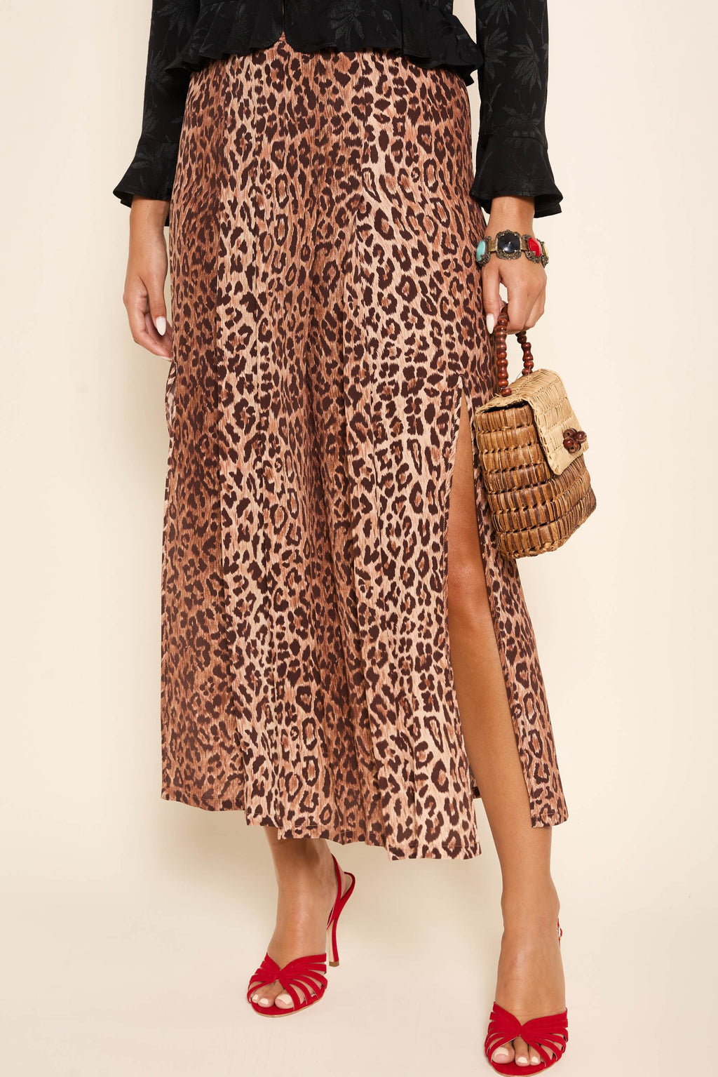Jupe Georgia Leopard