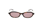 Luxury Eyewear – Okulary przeciwsłoneczne - Gucci, brązowe szylkretowe okulary przeciwsłoneczne, przyciemniane soczewki, widok z przodu