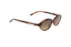 Luxury Eyewear – Zonnebrillen - Gucci, bruine zonnebril met schildpadeffect, bruin getinte glazen, zijaanzicht
