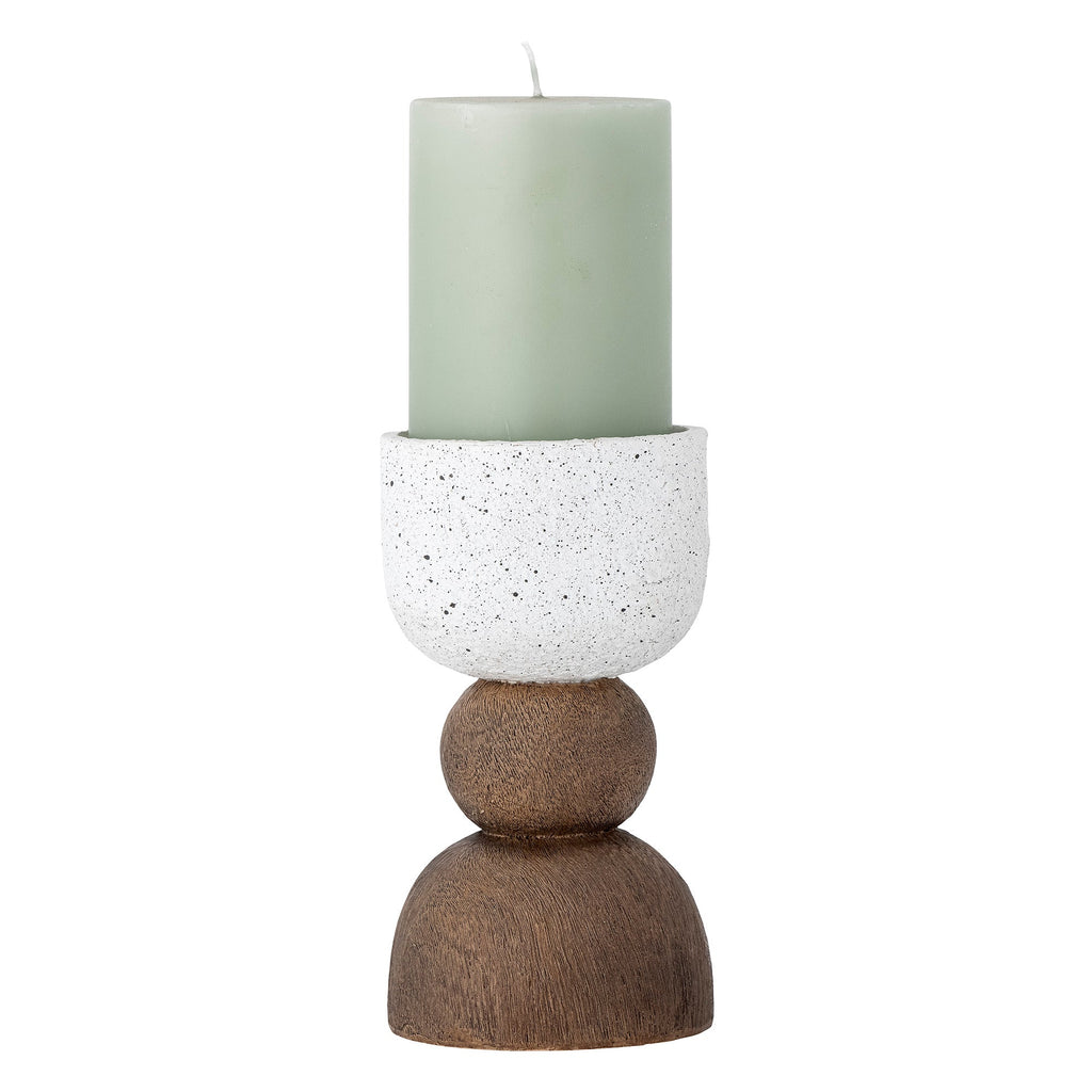 Marjun - Set of 6 Tealight Holders - Multicolour - Polyresin