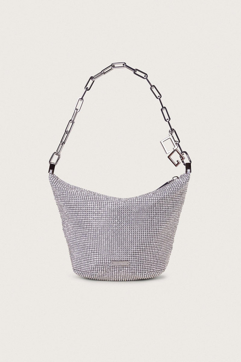 Bolso Gia Strass - Transparente