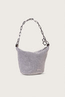 Bolso Gia Strass - Transparente