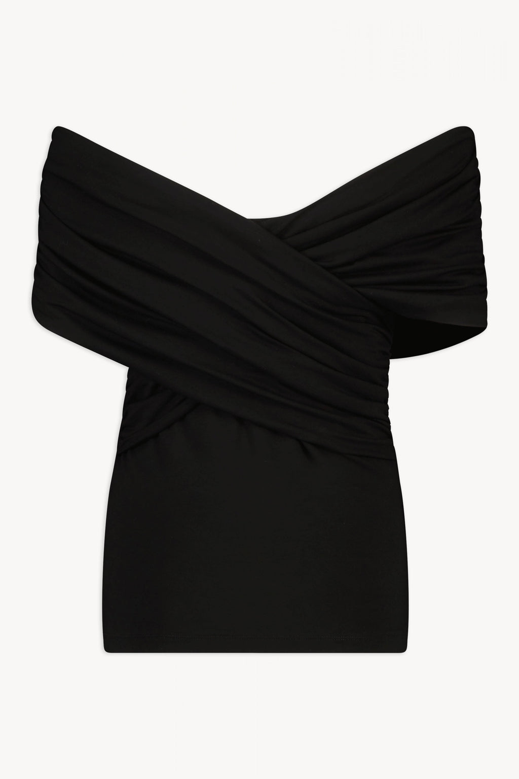 Top Giada - Leche de coco / Negro