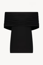 Top Giada - Leche de coco / Negro