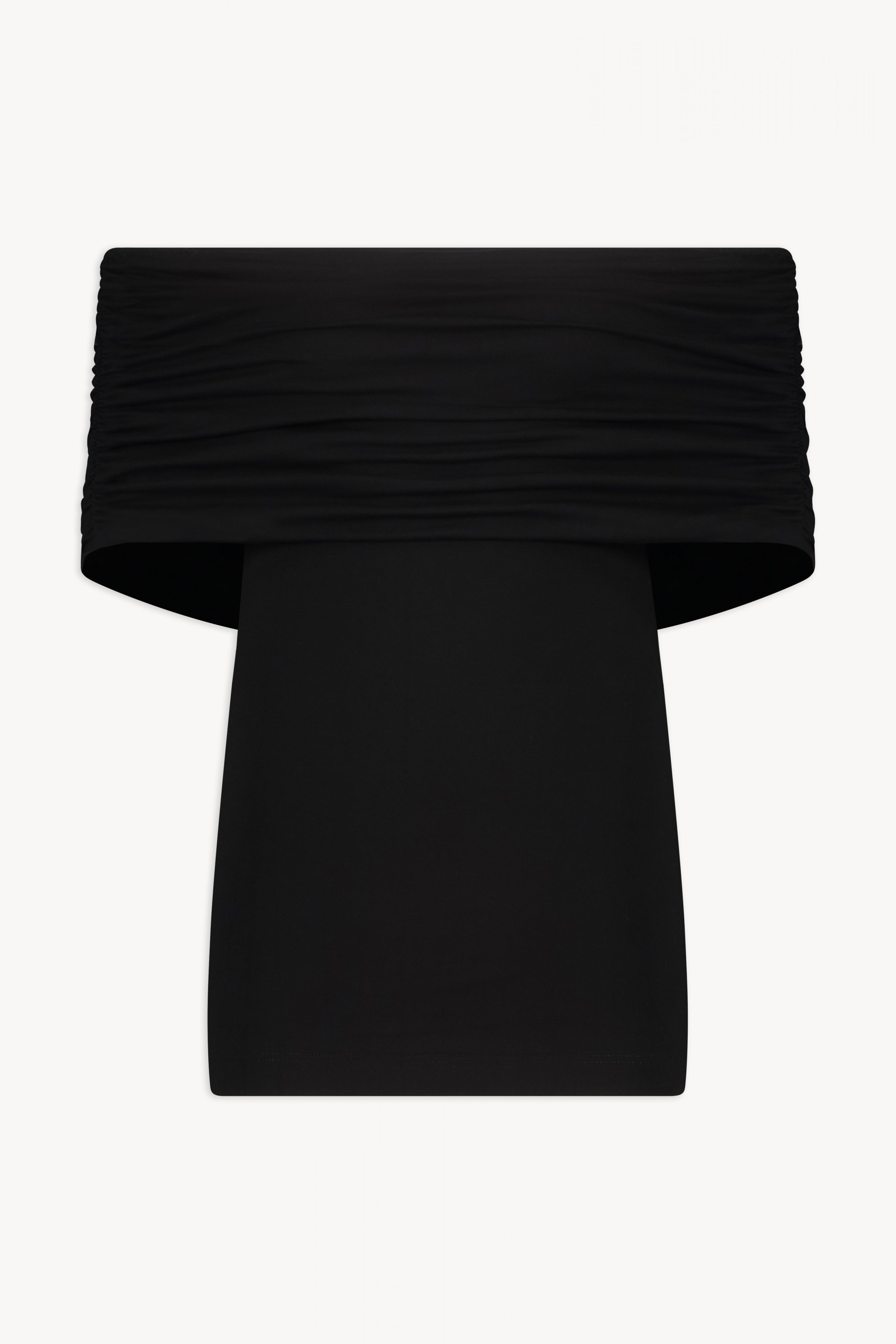 Top Giada - Leche de coco / Negro