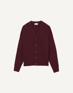 Cashmere Wool Cardigan - Dahlia - Men