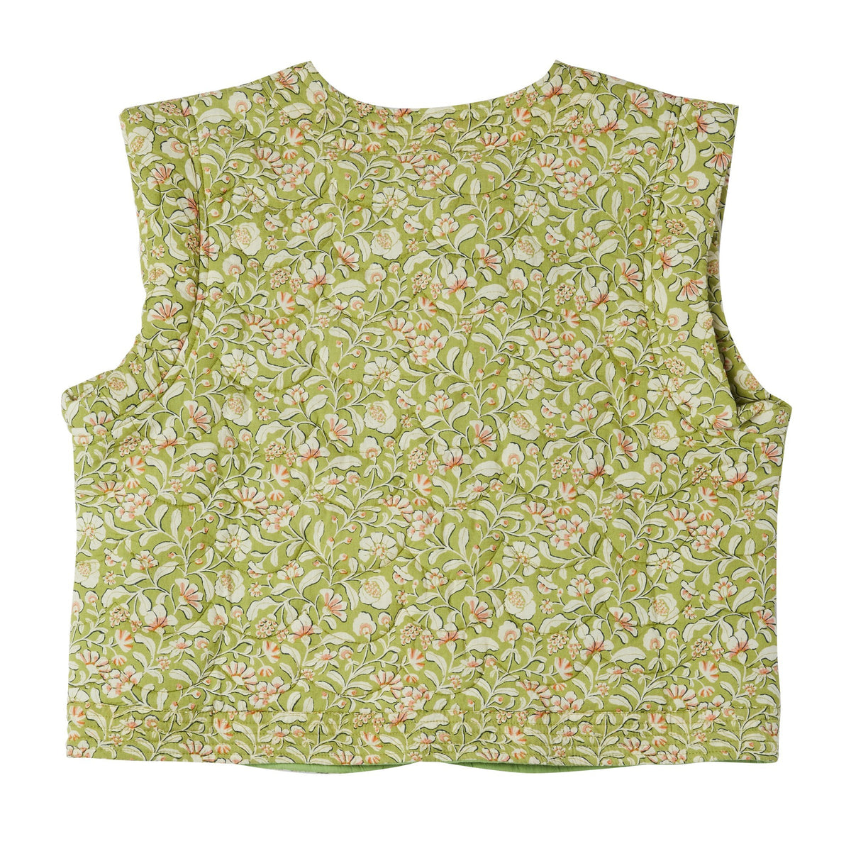 Cardigan til piger Cherry Olivengrøn