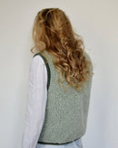 Gilet Sans Manche Laine Varso - Vert - Femme