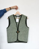 Gilet Sans Manche Laine Varso - Vert - Femme