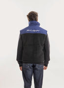 Karl Lagerfeld - Gilet Sherpa Mix - Noir - Homme