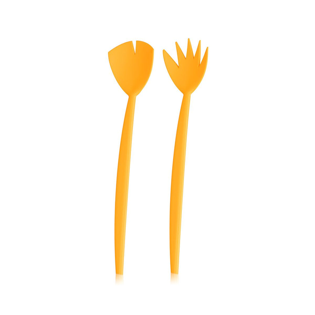 Set of 2 Topee Salad Bowls with Servers - 3L & 4.9L - Yolk