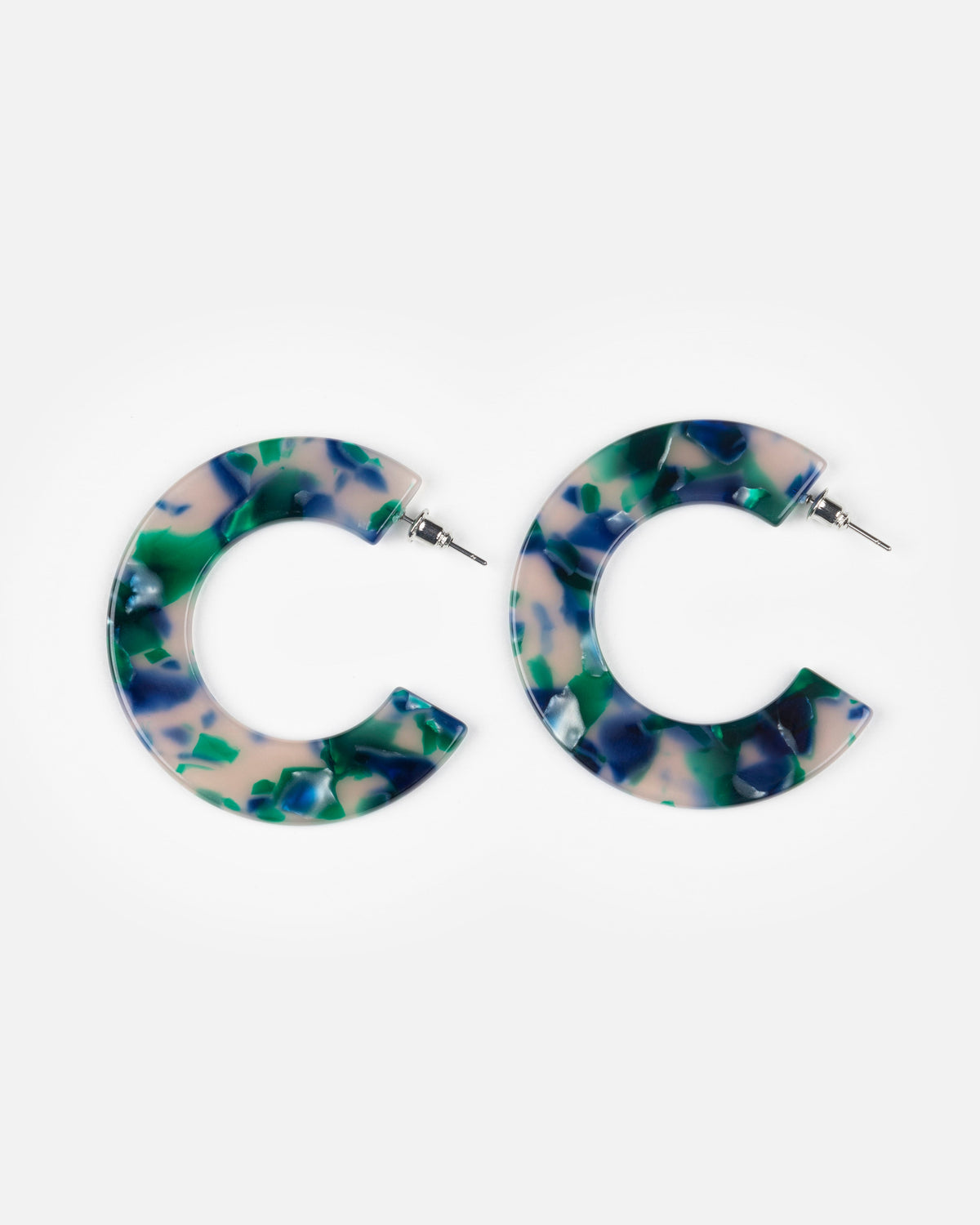 Ginza Earrings - Green
