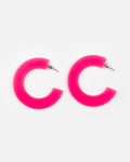Boucles D'Oreilles Ginza - Fuchsia