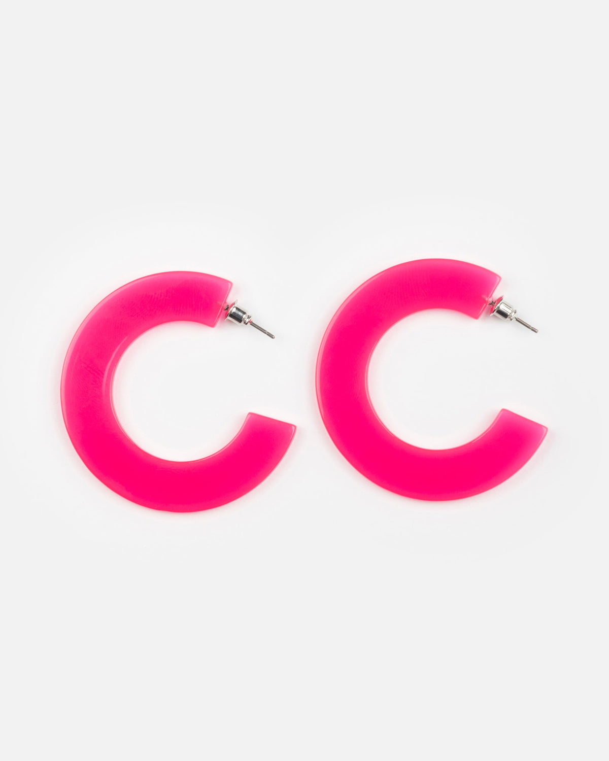 Boucles D'Oreilles Ginza - Fuchsia