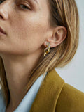 Pendientes de clip llama Givenchy vintage años 1980