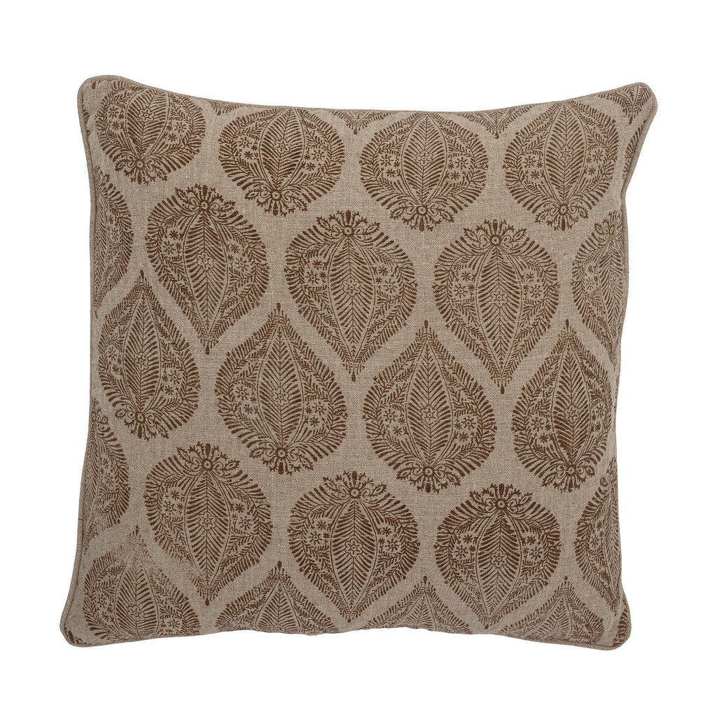 Cergy - Set of 4 Cushions - Brown - Cotton