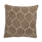 Cergy - Set of 4 Cushions - Brown - Cotton