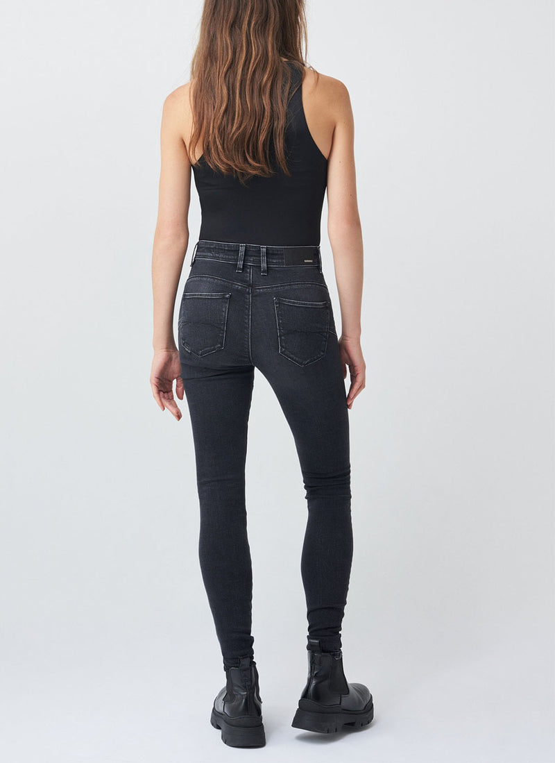 Salsa - Jeans Faith Push In Secret - Black - Femme