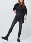 Salsa - Jeans Faith Push In Secret - Black - Femme