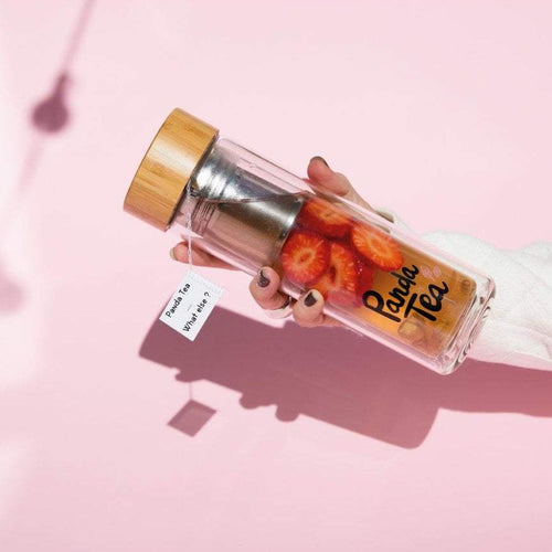 Gourde En Verre Avec Infuseur - 450 Ml