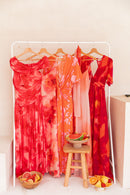 GLORIA Fuchsia - Robe Longue