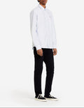 Tricolor Fox Patch Classic Shirt - Bl - Men