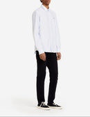 Tricolor Fox Patch Classic Shirt - Bl - Homme