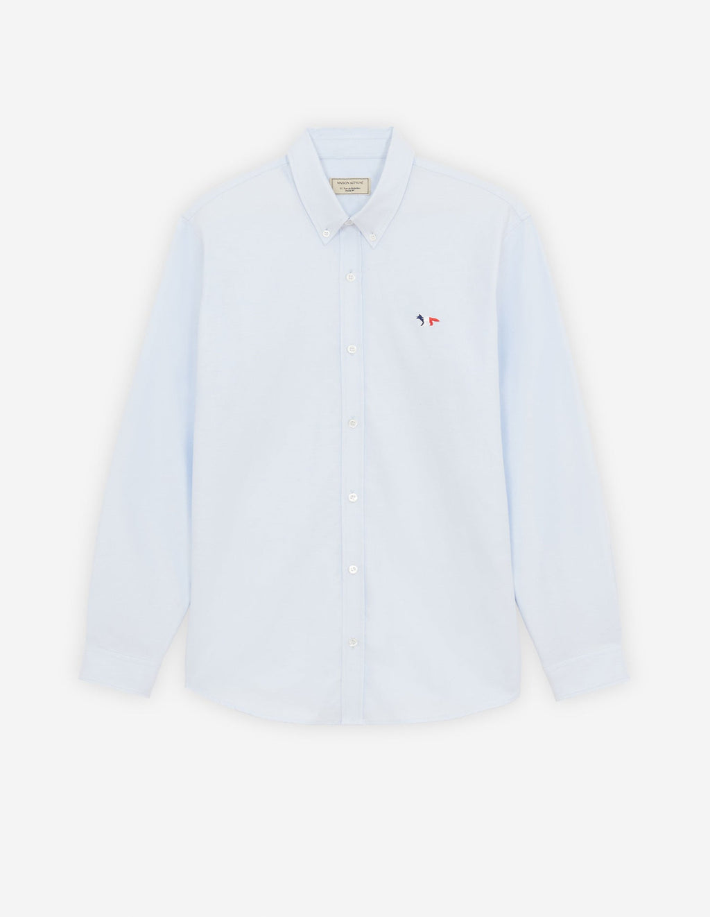Tricolor Fox Patch Classic Shirt - Bl - Men