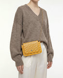 Goyard Plumet Pocket Wallet Goyardine Sun Yellow