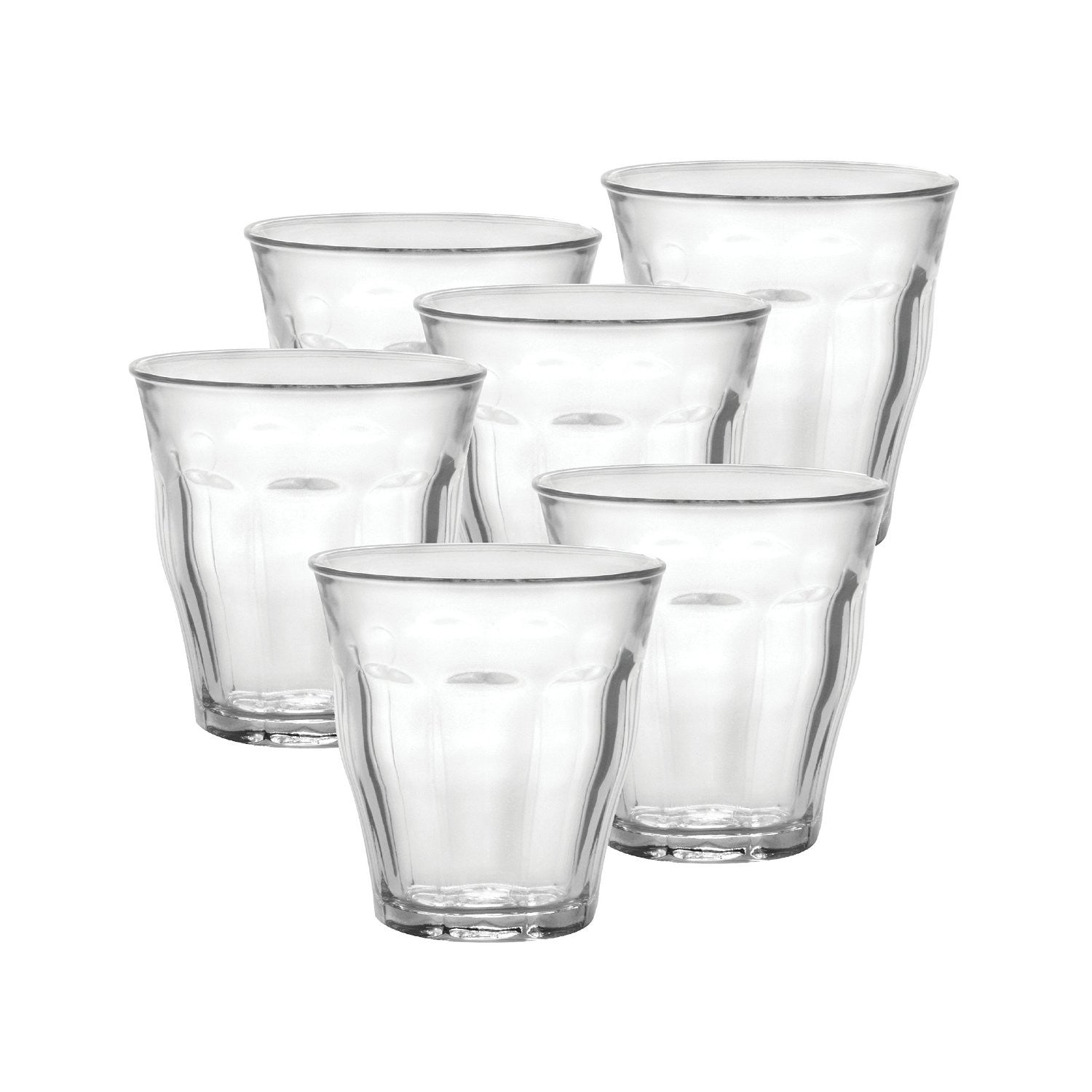 Pack De 6 Vasos Picardie - Transparente - 25Cl