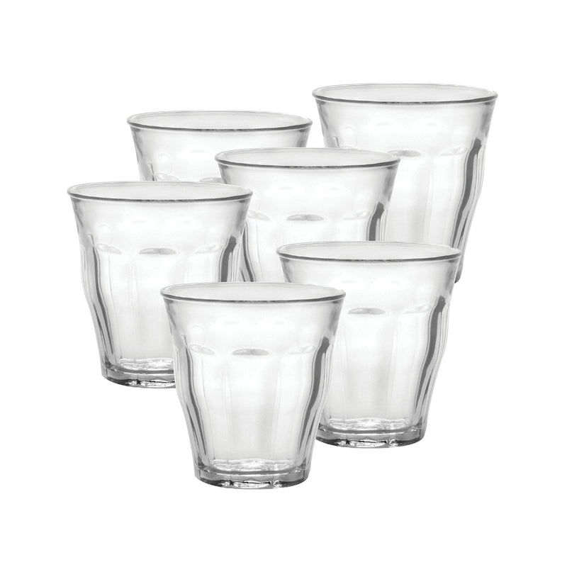 Pack De 6 Gobelets Picardie - Transparent - 25Cl