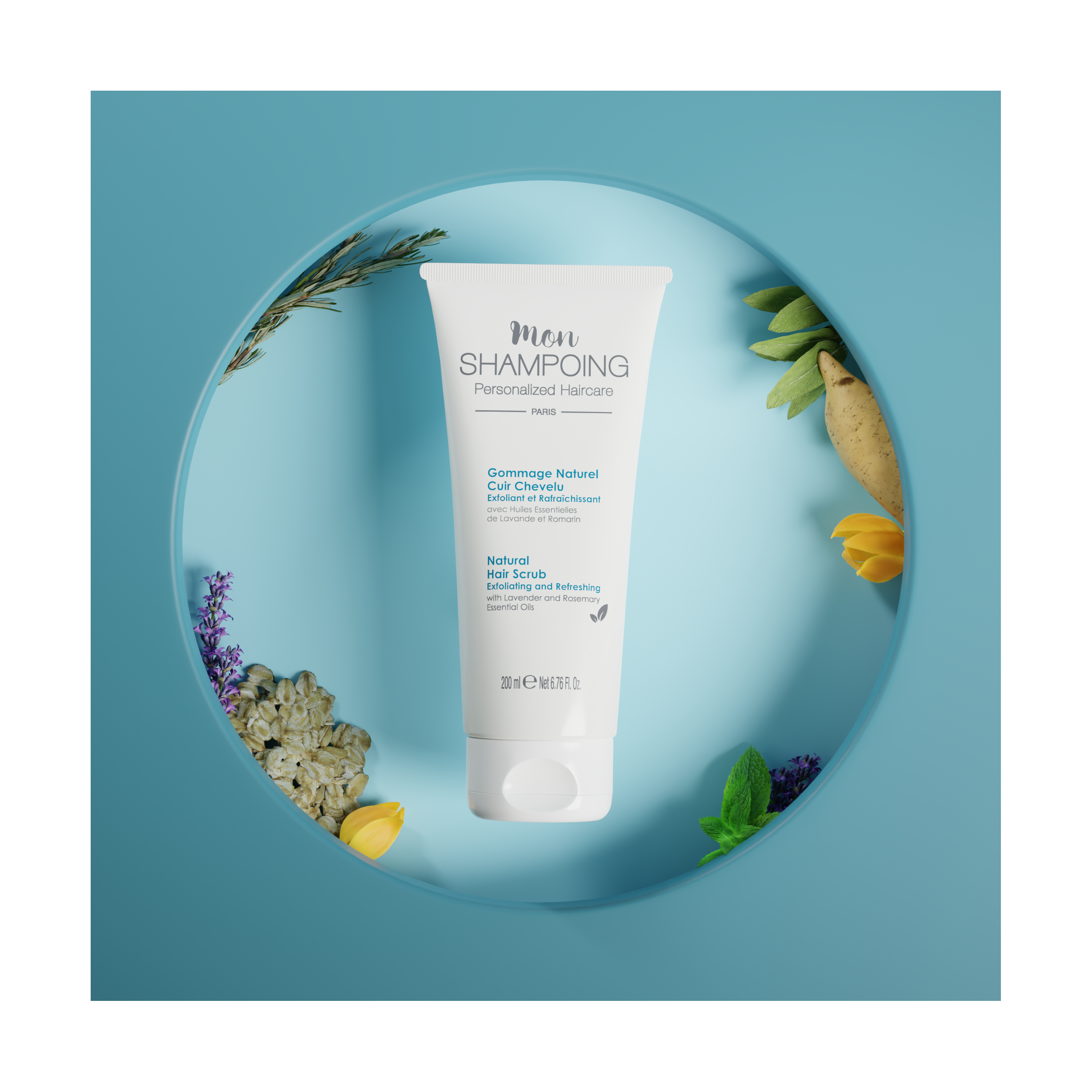 Exfoliante para el cuero cabelludo - 200 ml