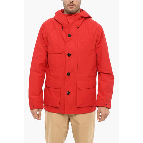 Gore-Tex Fabric Gtx Mountain Utility Jacket With Hood