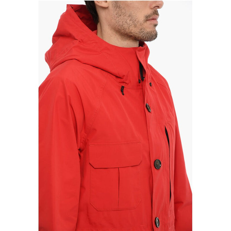 Gore-Tex Fabric Gtx Mountain Utility Jacket With Hood