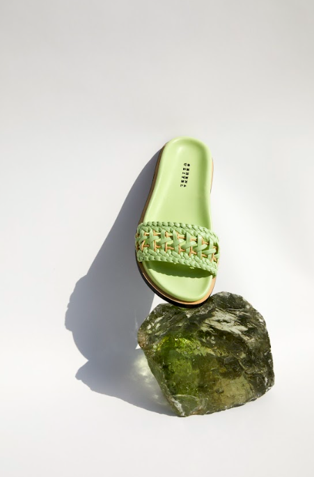 Almeria Avocado Comfort Slides