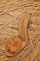 Narcissa Latte High-Heel Sandal