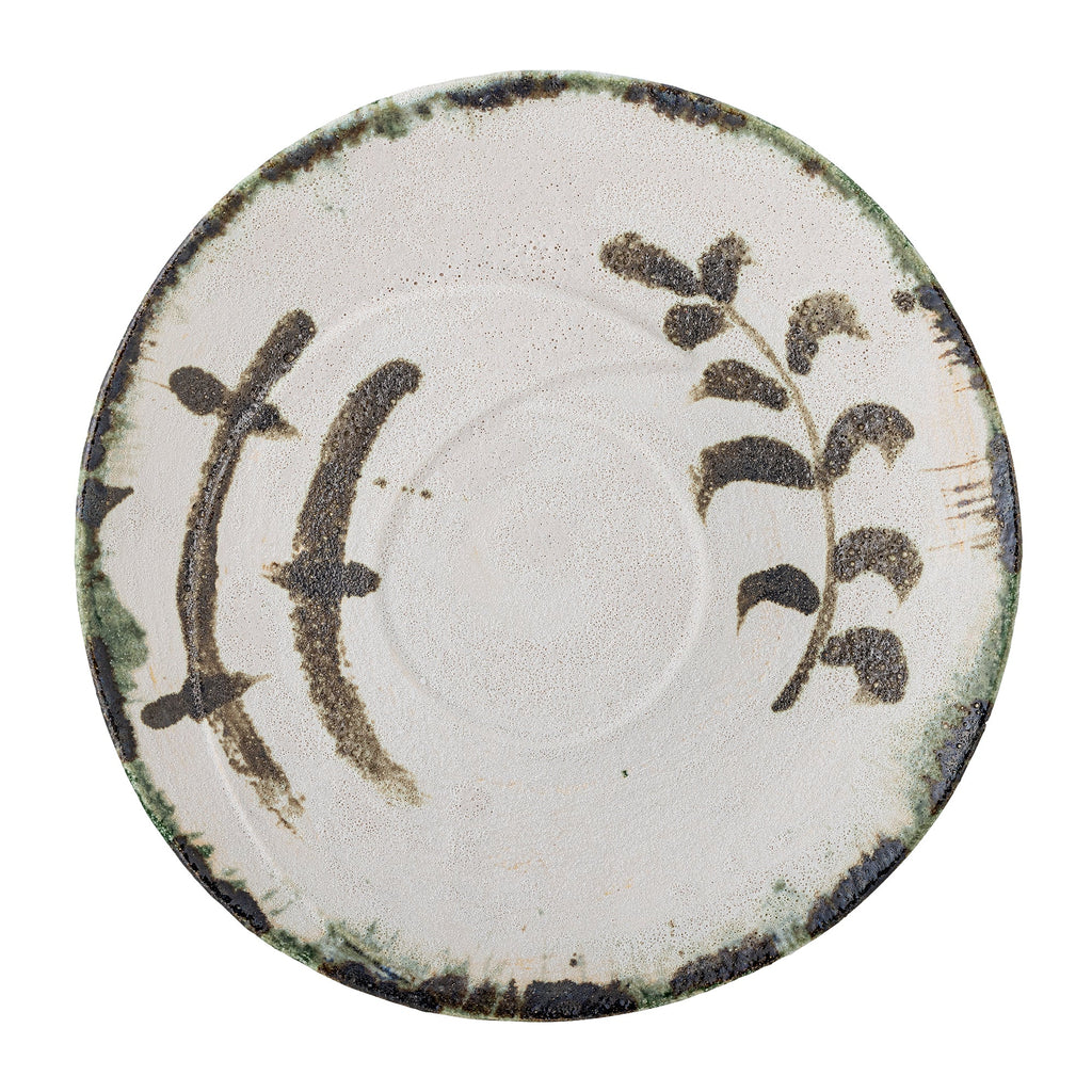Hadyn - Lot de 2 Plateaux - Blanc - Grès