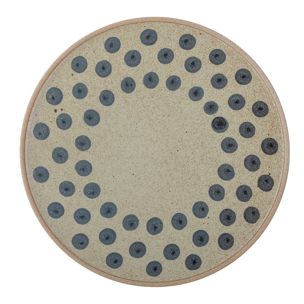Tinni - Plate - Blue - Stoneware