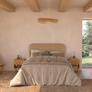 Grace Headboard - Light Brown - 140 cm