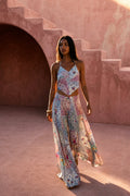 Falda Grace - Paisley Floral Patch